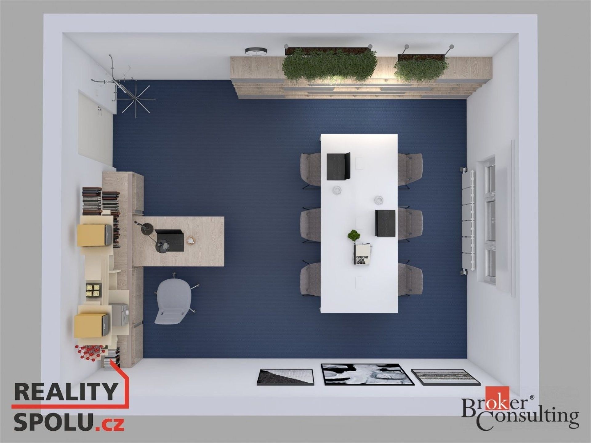 Kanceláře, Palackého, Poděbrady, 20 m²