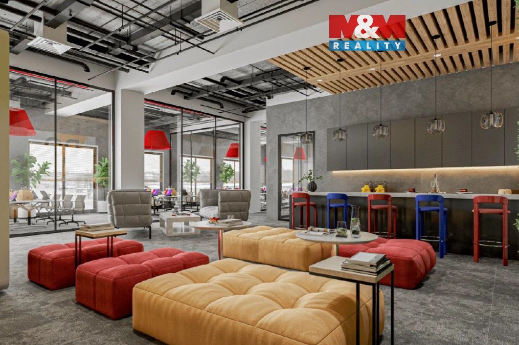 Pronájem kancelář - Na Pomezí, Plzeň, 1 000 m²