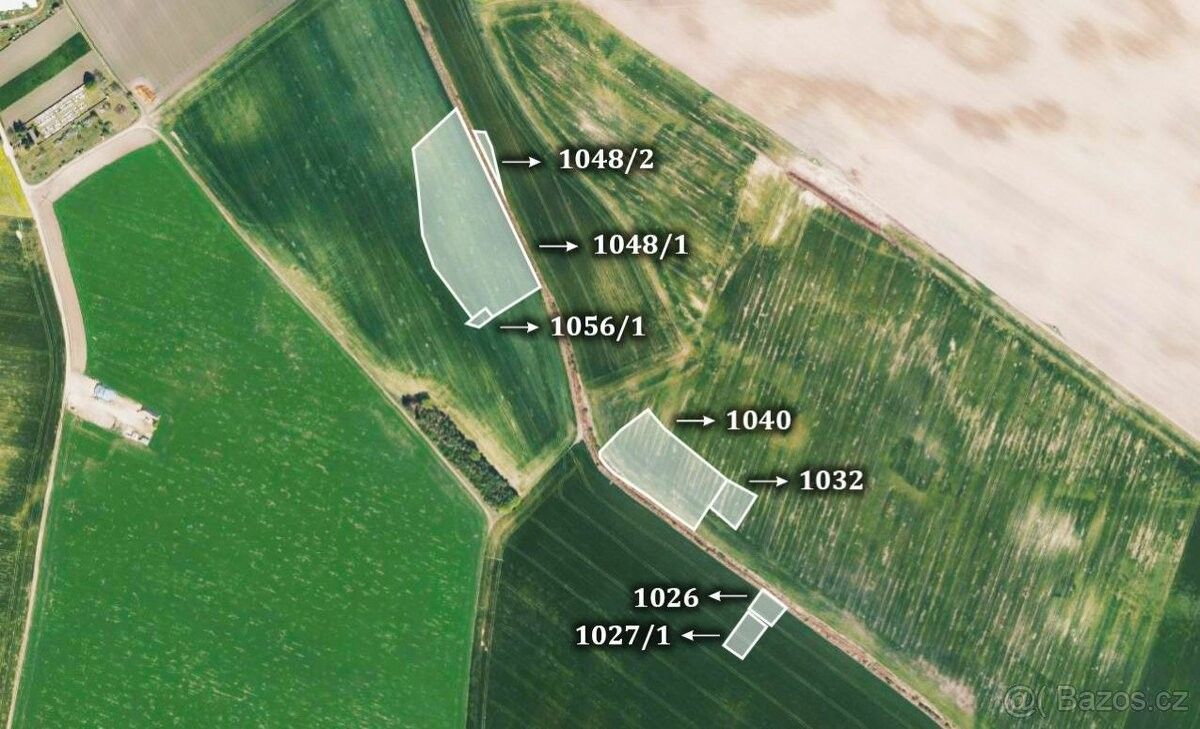 Zemědělské pozemky, Oskořínek, 289 32, 39 609 m²