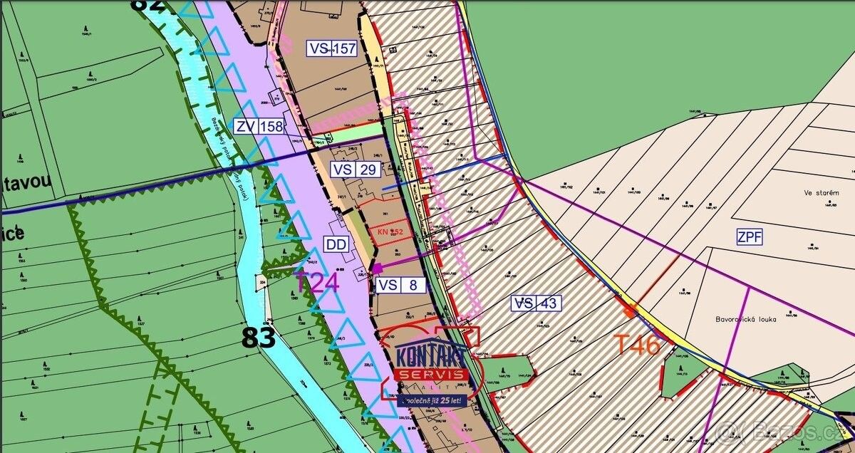 Prodej pozemek pro bydlení - Hluboká nad Vltavou, 373 41, 773 m²