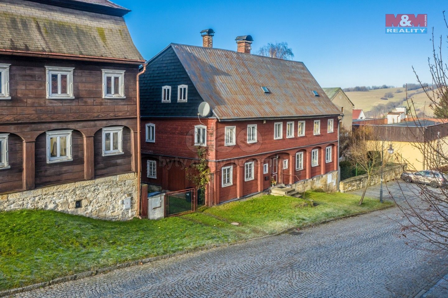 Rodinné domy, Náměstí Jiřího, Jiřetín pod Jedlovou, 400 m²