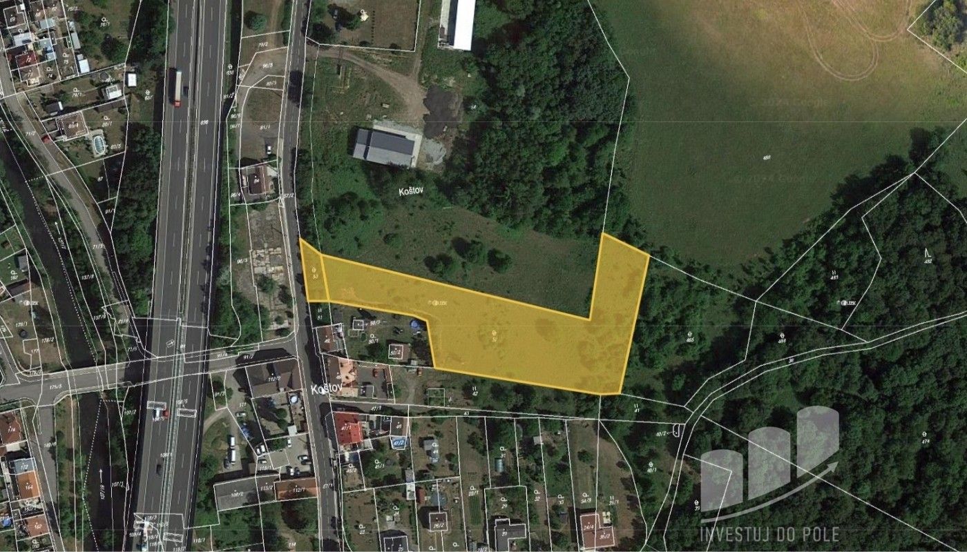 Prodej pozemek - Koštov, Trmice, 5 502 m²