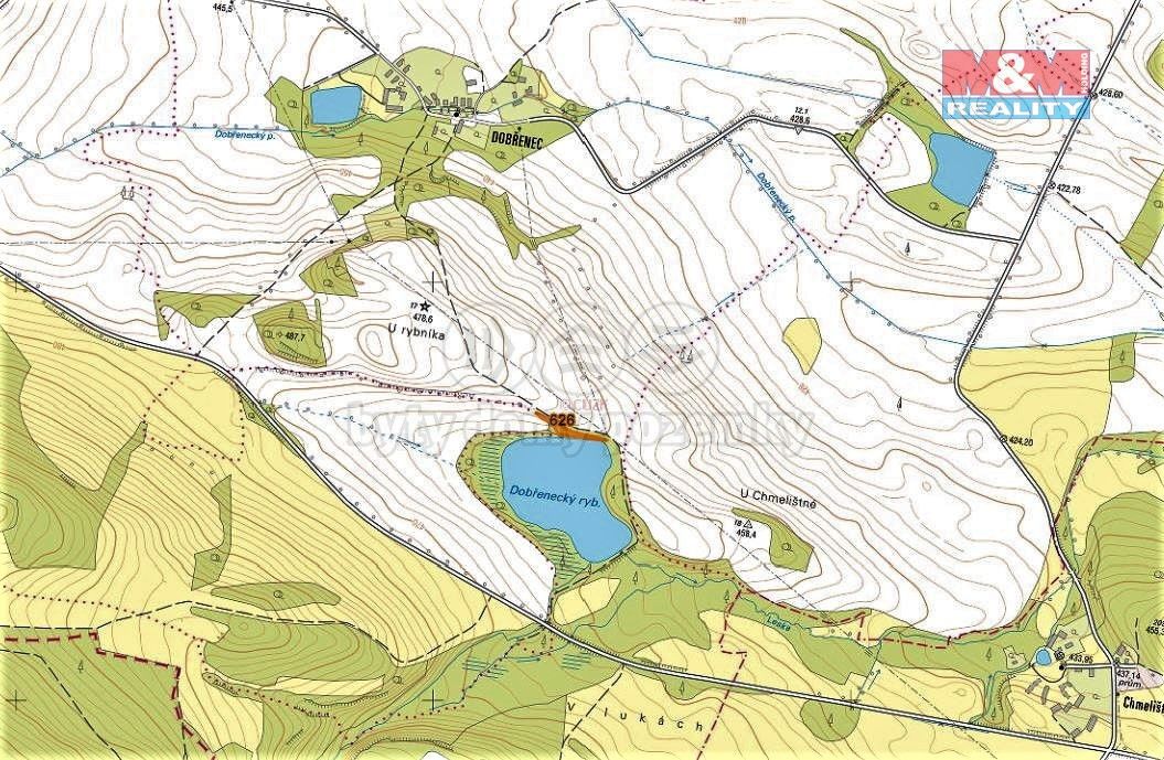 Prodej louka - Podbořany, 441 01, 1 371 m²