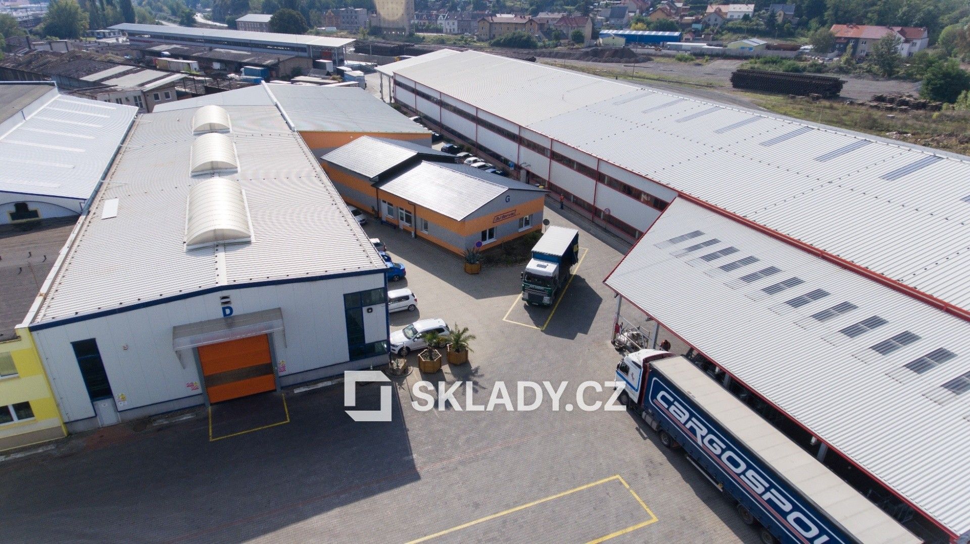 Sklady, Bílina, 1 m²