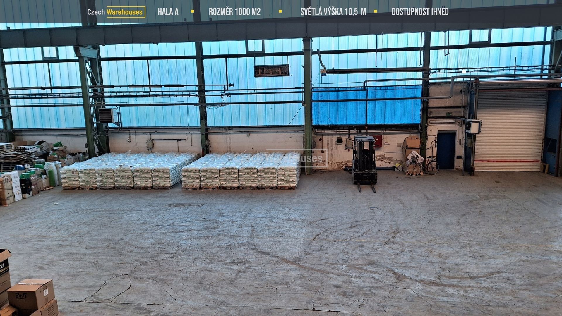 Sklady, Kolín, 1 m²