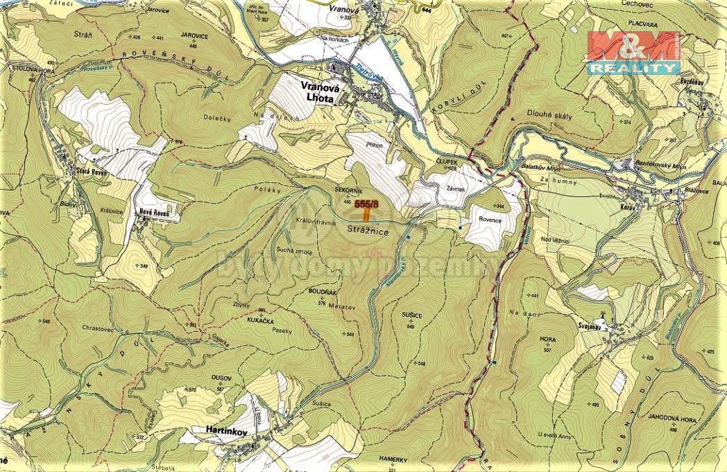 Prodej les - Moravská Třebová, 571 01, 2 021 m²