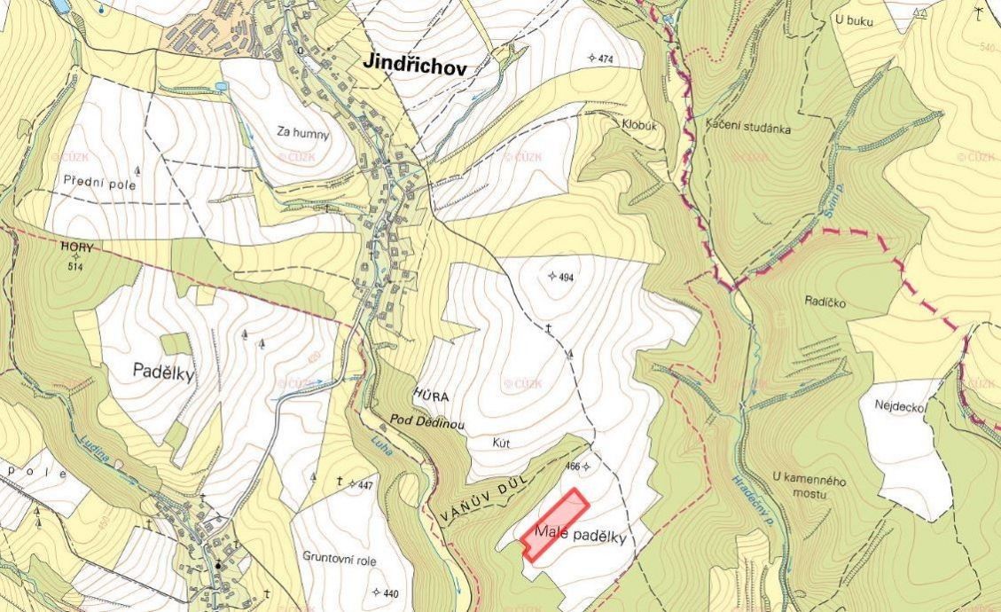 Prodej zemědělský pozemek - Jindřichov u Krnova, 793 83