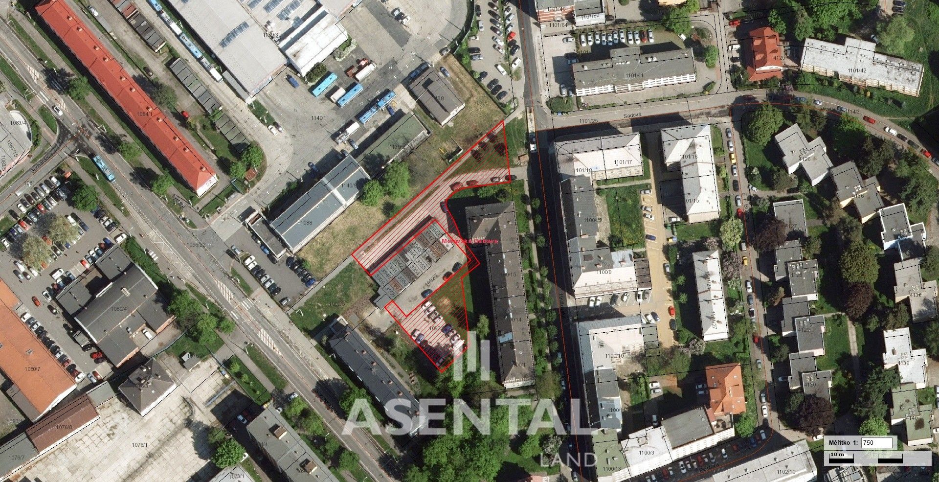 Pozemky pro bydlení, Hrušovská, Ostrava