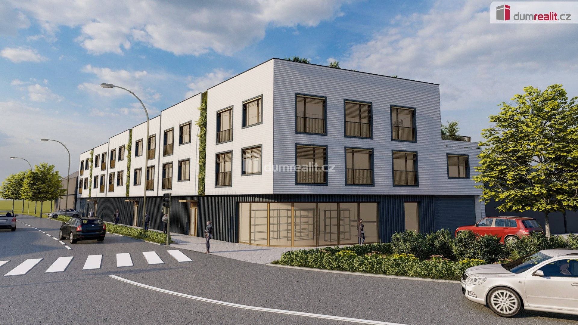 Činžovní domy, Velkomoravská, Staré Město, 1 061 m²