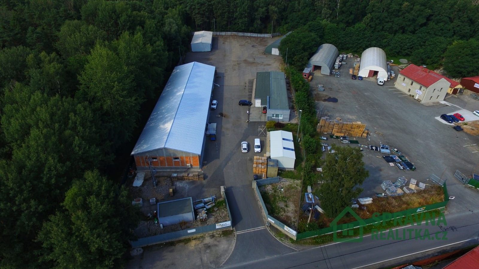 Výrobní prostory, Ledce, 360 m²