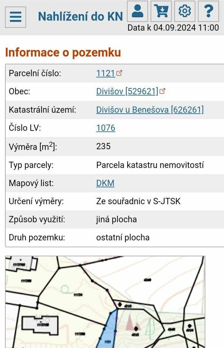 Prodej pozemek - Chudobín, 783 21, 1 469 m²