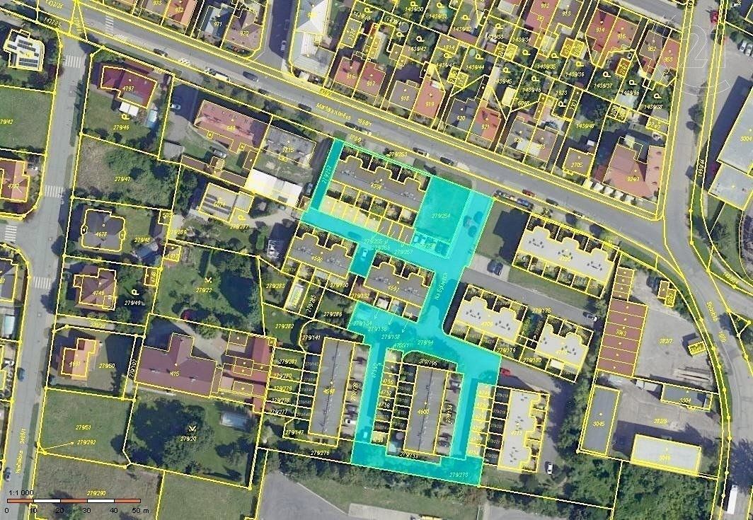 Pozemky pro bydlení, Na Splavech, Nymburk, 2 805 m²