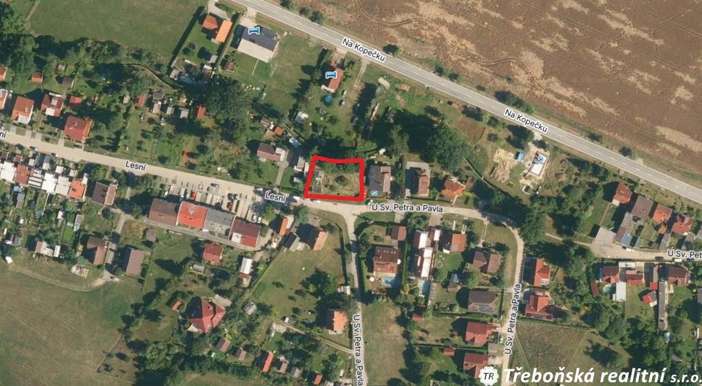 Prodej pozemek pro bydlení - U sv. Petra a Pavla, Třeboň, 809 m²