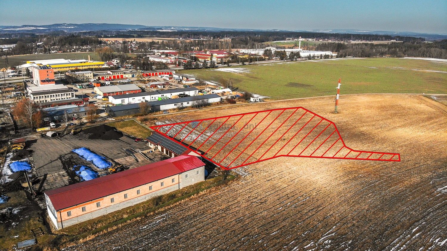 Komerční pozemky, U Dolního Skrýchova, Jindřichův Hradec, 11 196 m²