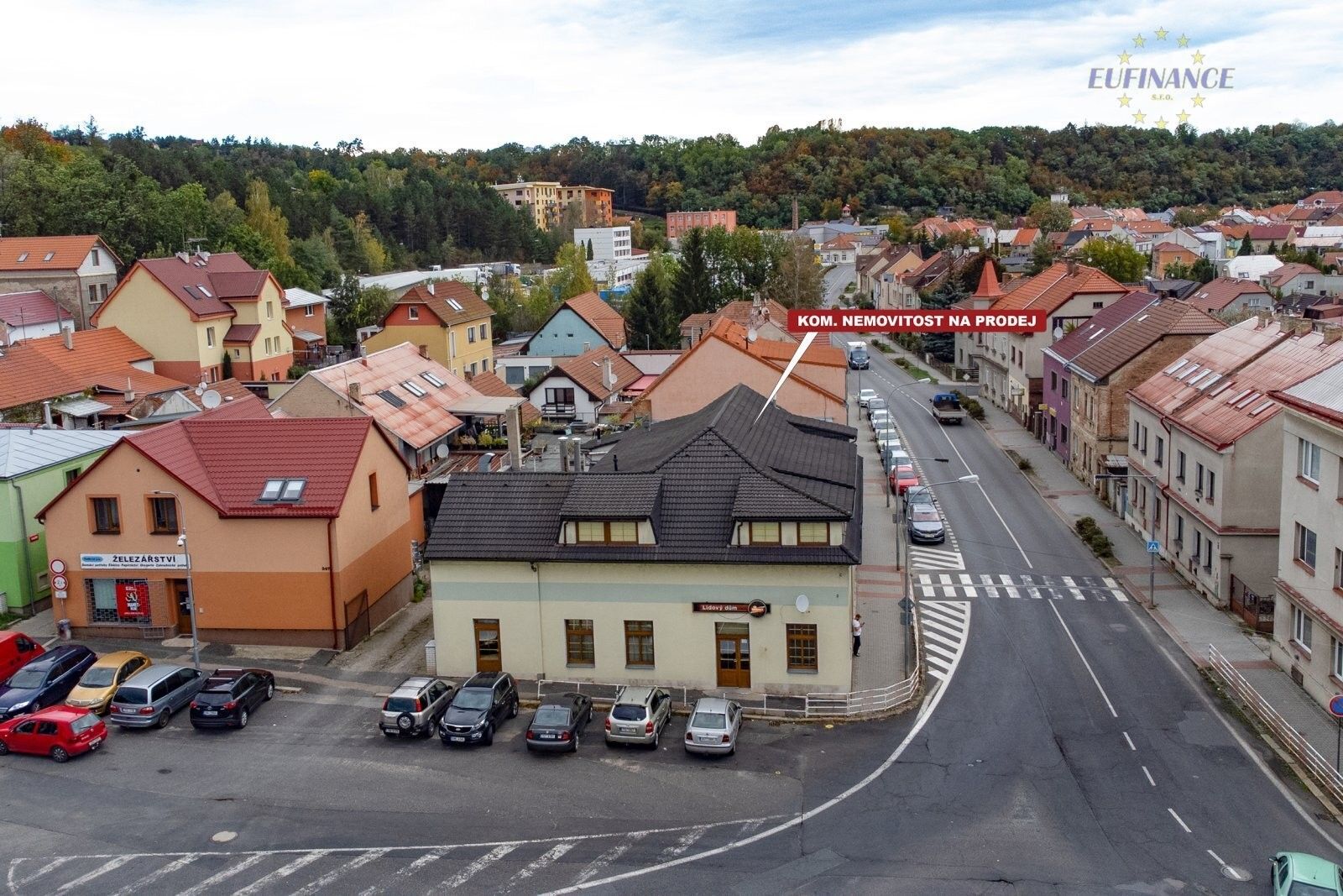 Obchodní prostory, Lidové nám., Kralupy nad Vltavou, 671 m²