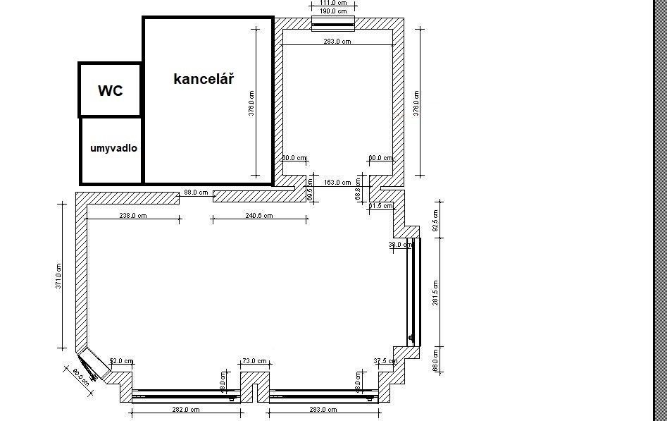 Pronájem obchodní prostory - Ostrava, 709 00, 64 m²