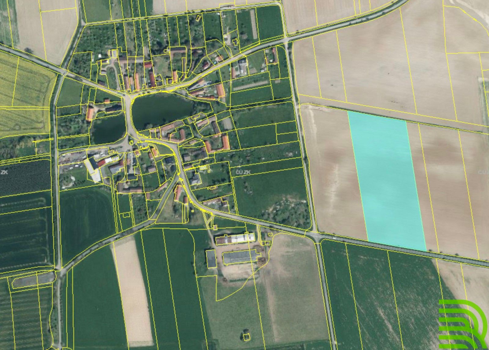 Prodej zemědělský pozemek - Močerady, 146 670 m²