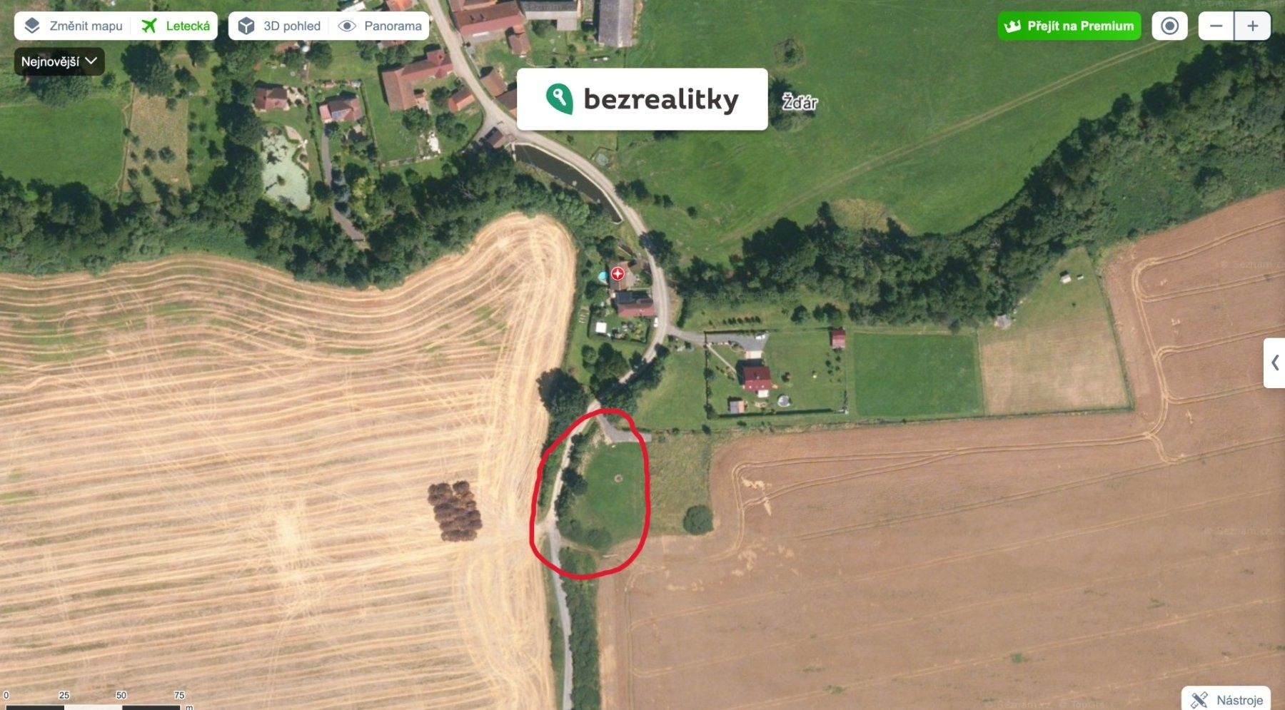 Pozemky pro bydlení, Ždírec