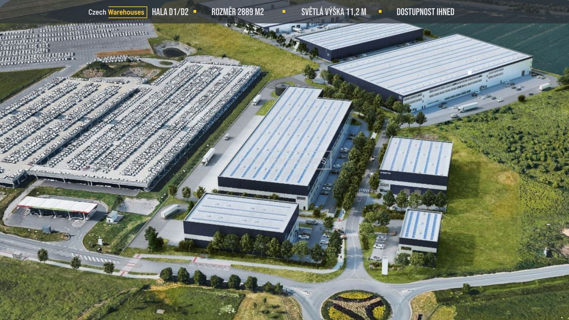 Sklady, Tuchoměřice, 2 m²