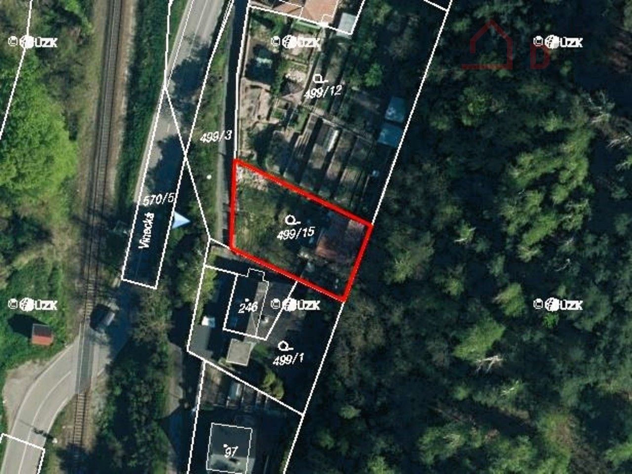 Pozemky pro bydlení, Vinecká, Mladá Boleslav, 384 m²