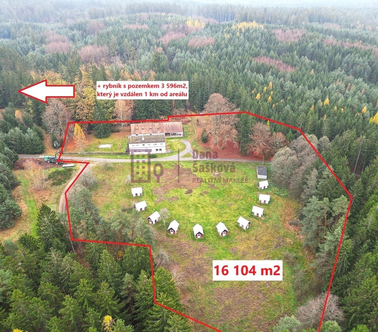 Ubytovací zařízení, Sedlo, Číměř, 665 m²