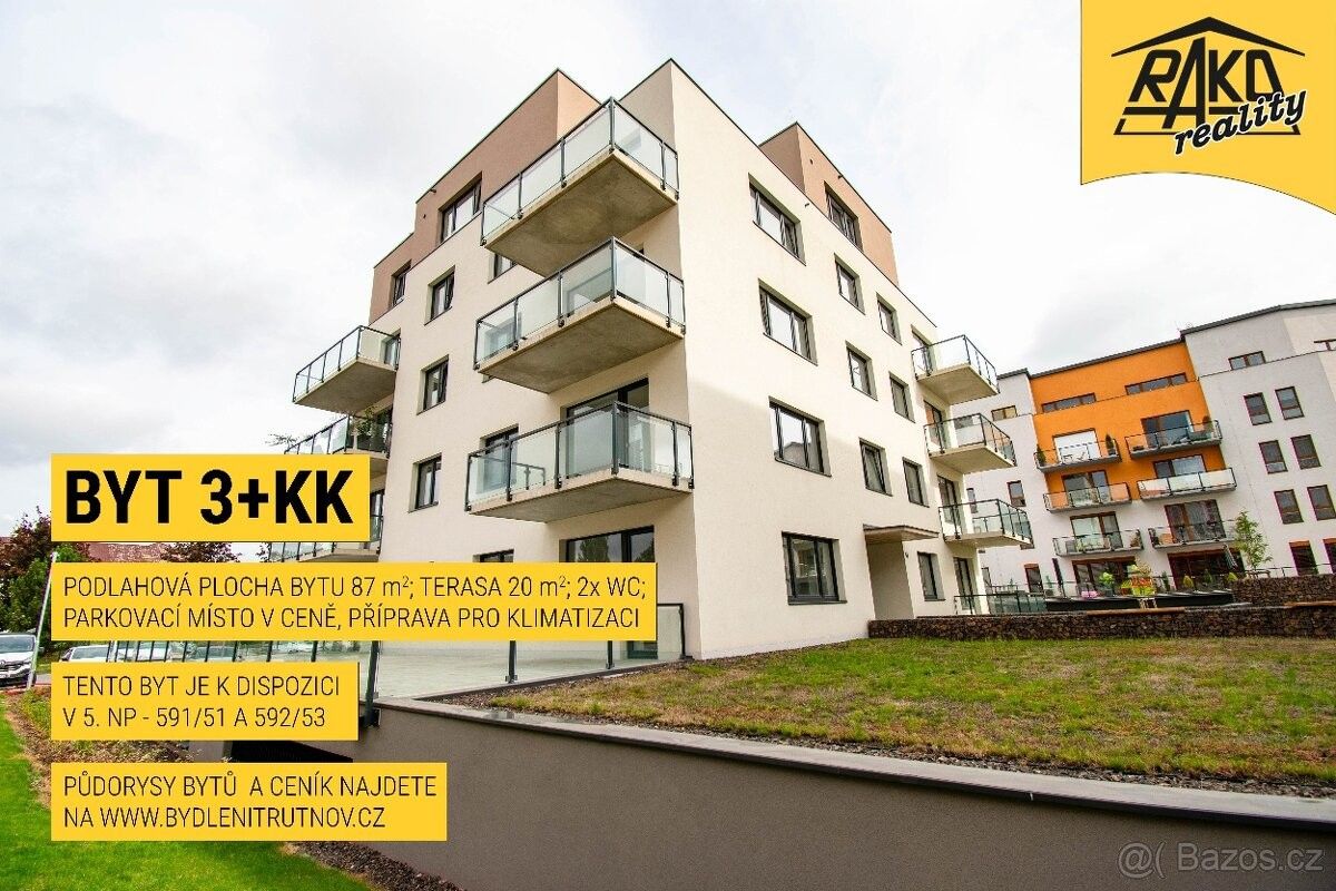 Prodej byt 3+kk - Trutnov, 541 01, 85 m²