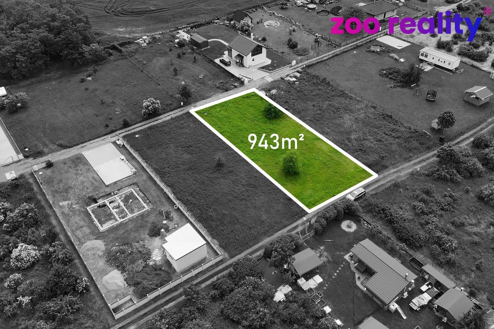 Pozemky pro bydlení, Chbany, 943 m²