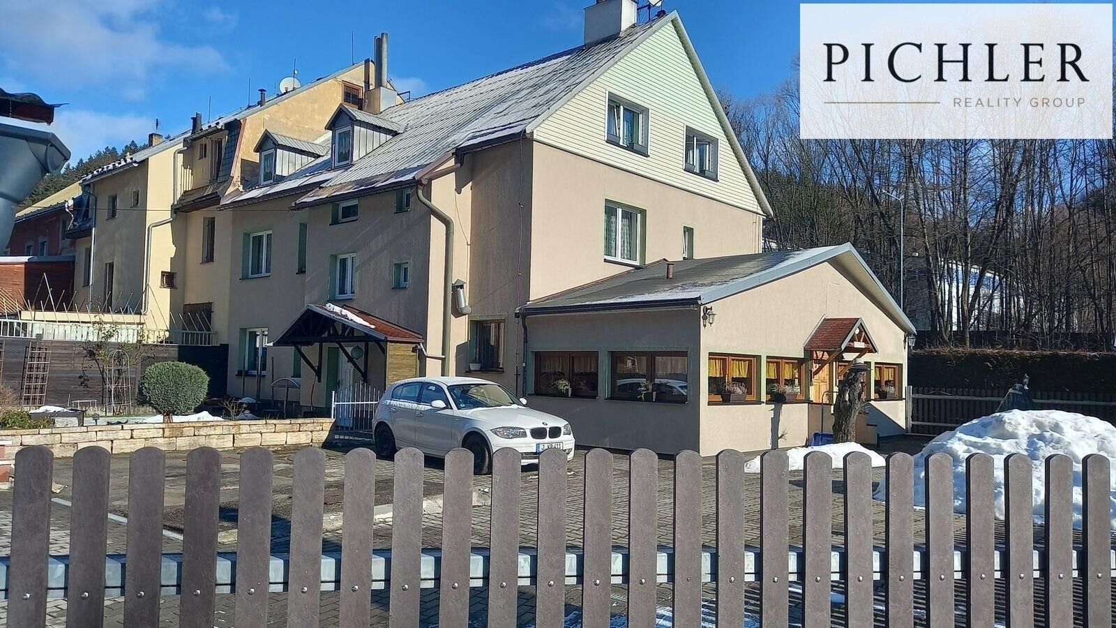 Ubytovací zařízení, Horní Žďár, Ostrov, 460 m²