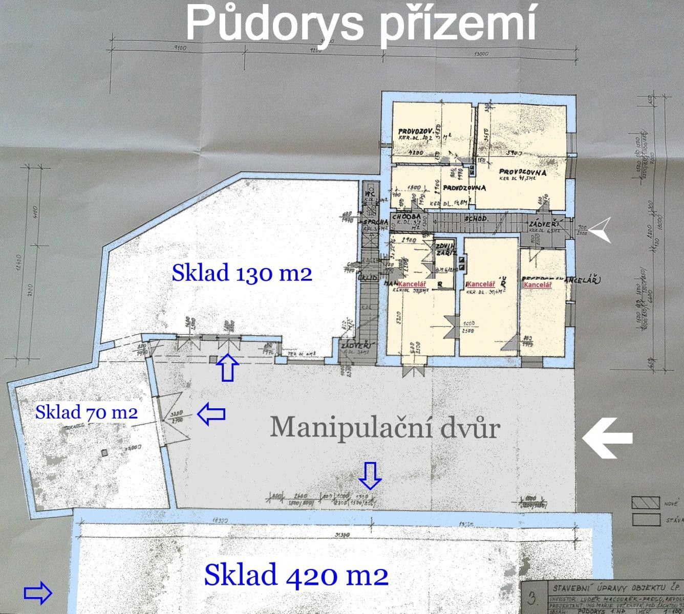 Prodej výrobní prostory - Čs. armády, Zdice, 300 m²