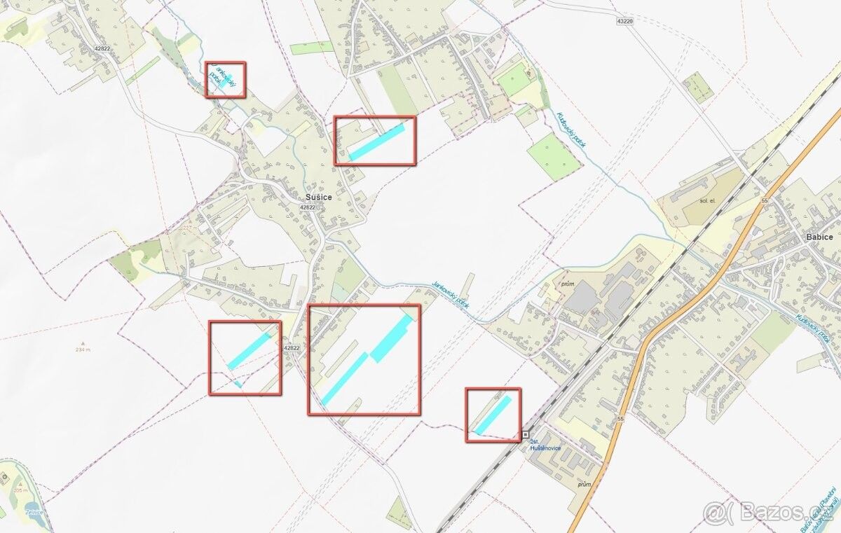 Zemědělské pozemky, Babice u Uherského Hradiště, 687 03, 6 581 m²