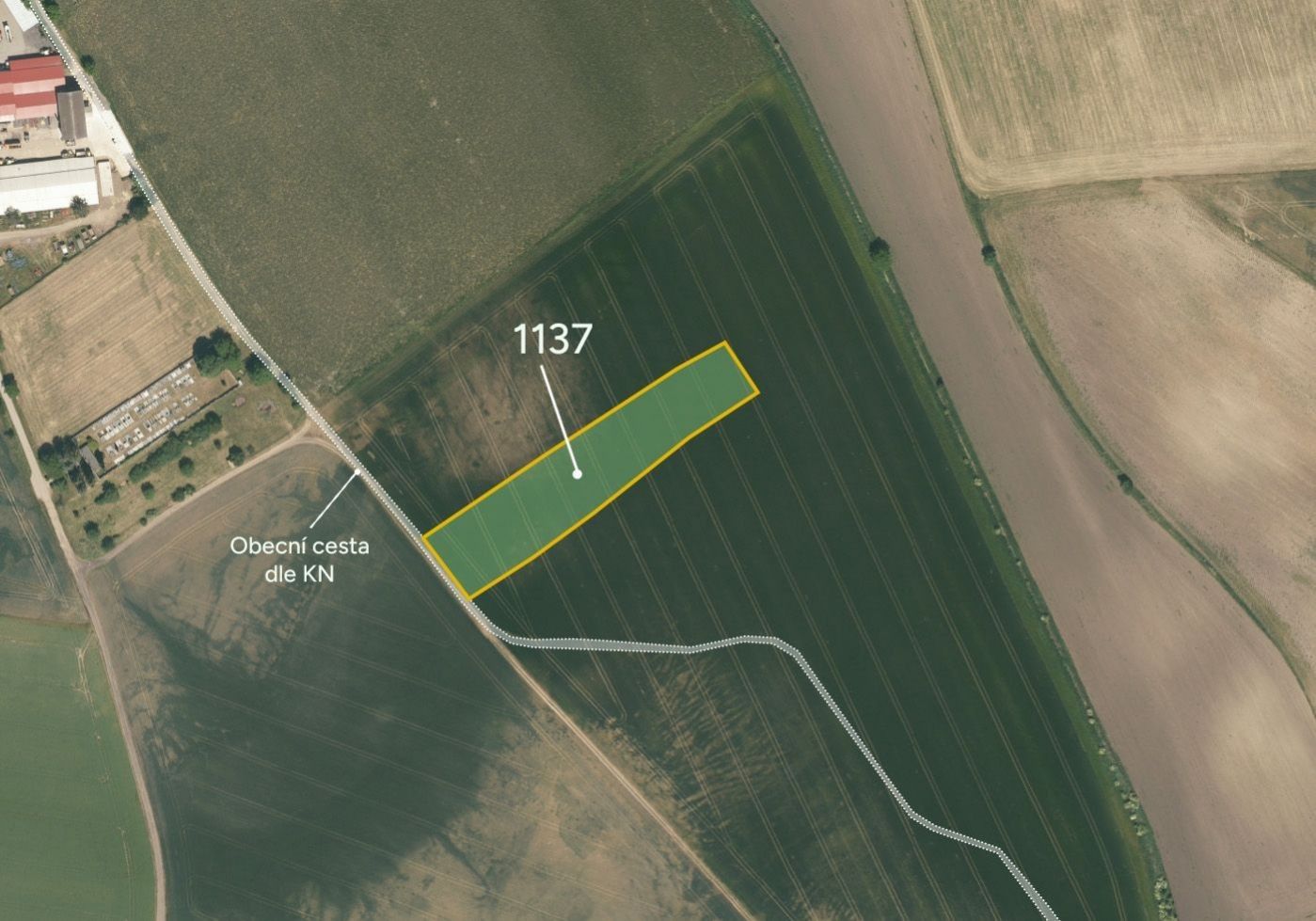 Zemědělské pozemky, Jíkev, 5 187 m²