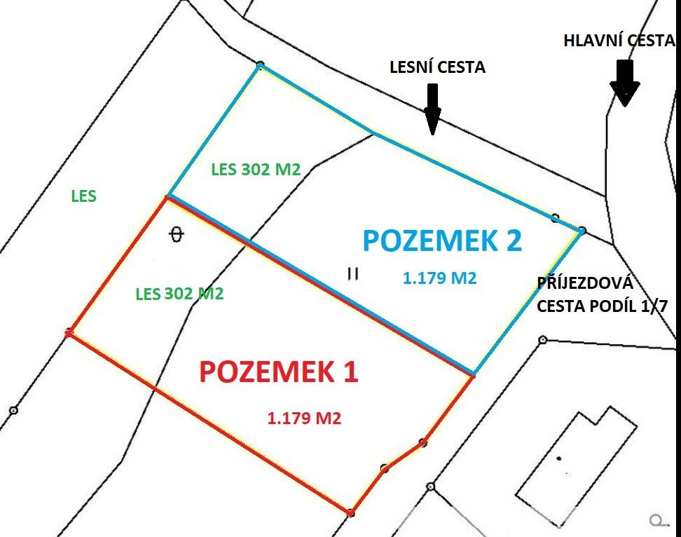 Prodej pozemek pro bydlení - Petrovice u Karviné, 735 72, 1 179 m²