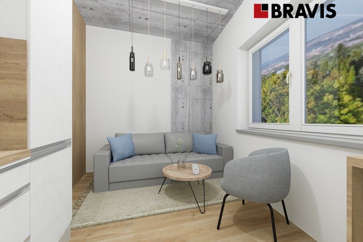 1+kk, Bohunická, Brno, 33 m²