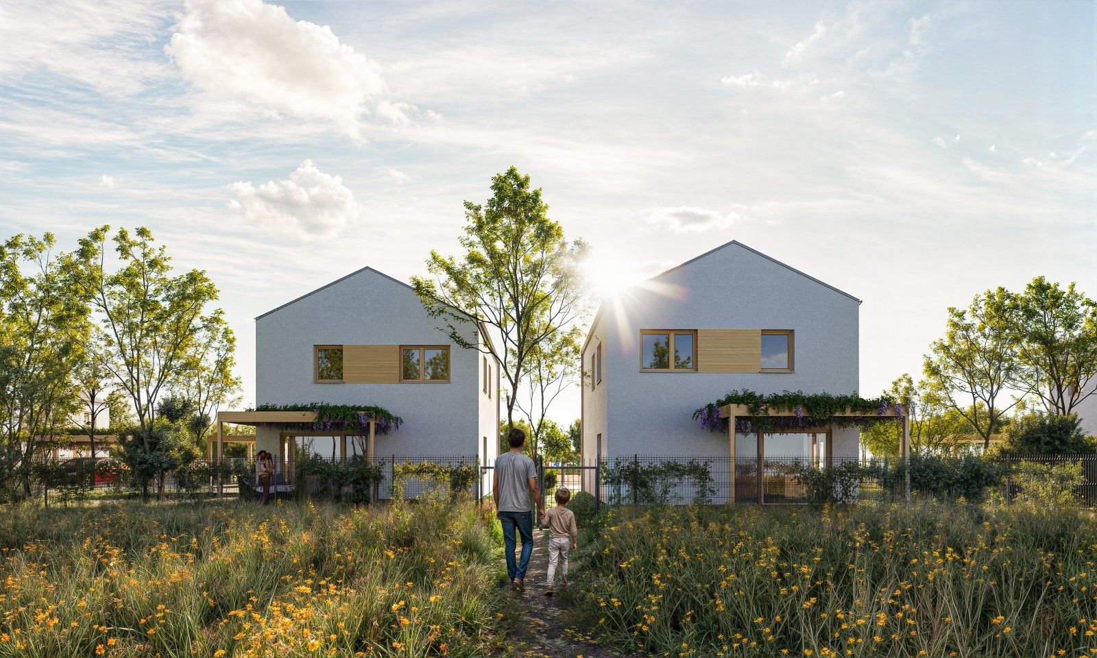 Rodinné domy, Měsíčková, Praha, 145 m²