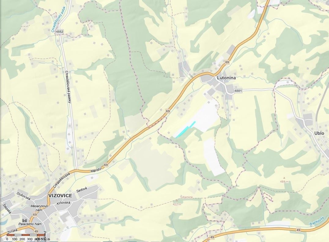 Pozemky pro bydlení, Vizovice, 763 12