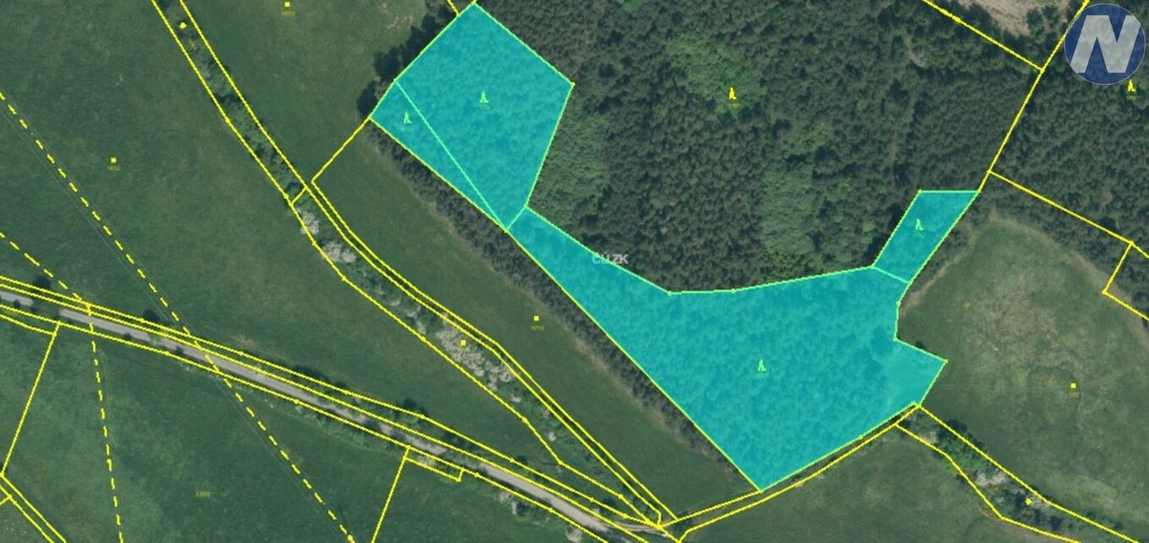 Prodej les - Bušanovice, 17 m²