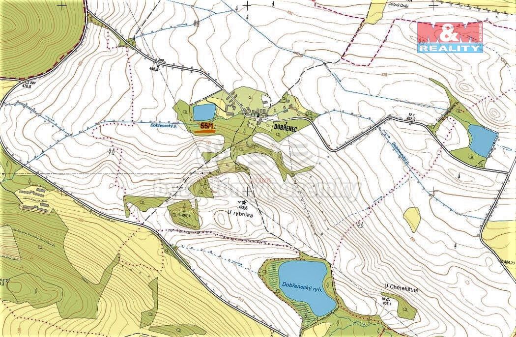 Prodej zahrada - Podbořany, 441 01, 553 m²