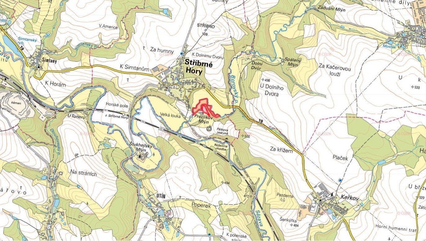 Prodej louka - Stříbrné Hory