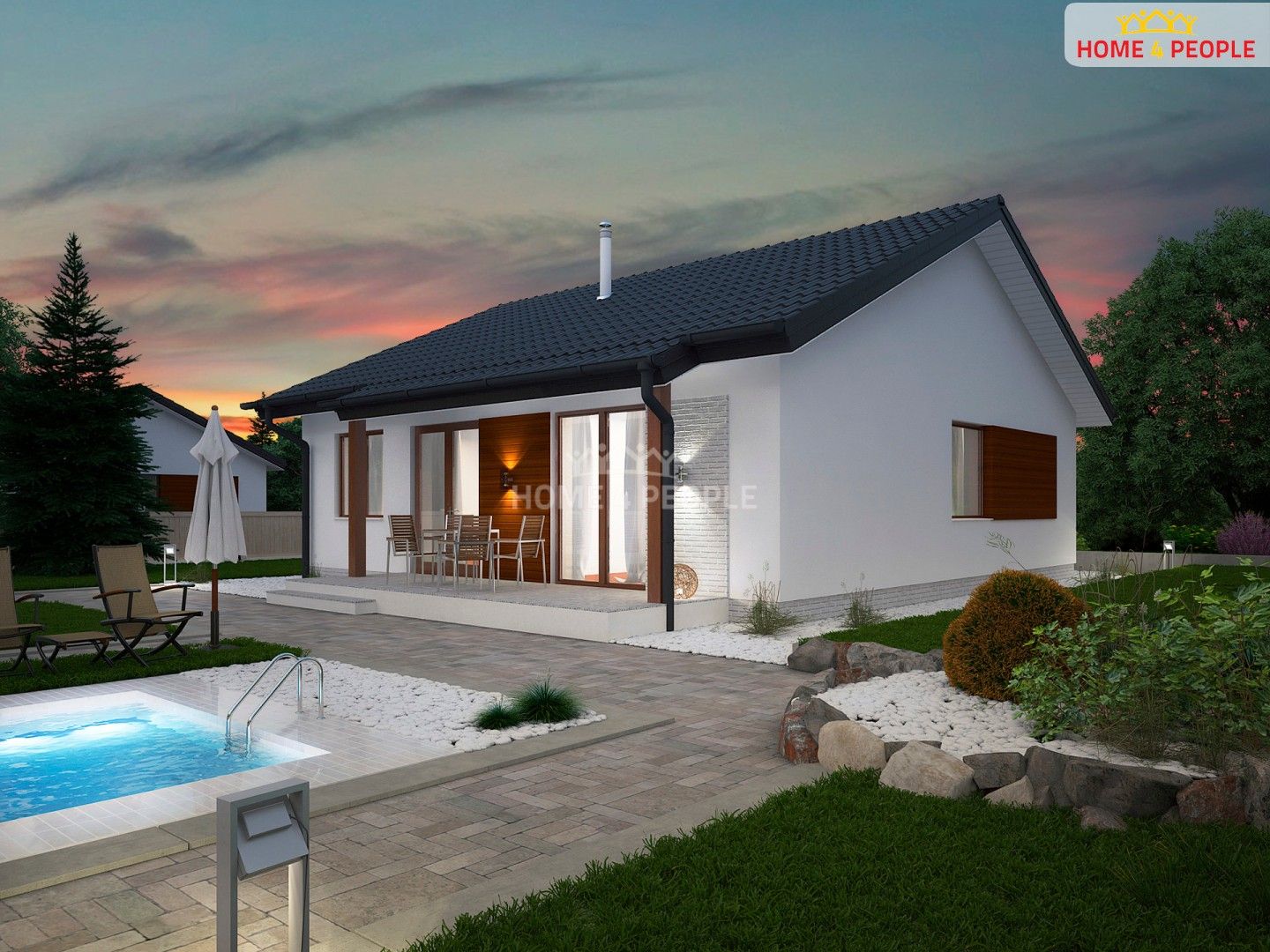 Rodinné domy, V Kútě, Uherský Brod, 100 m²