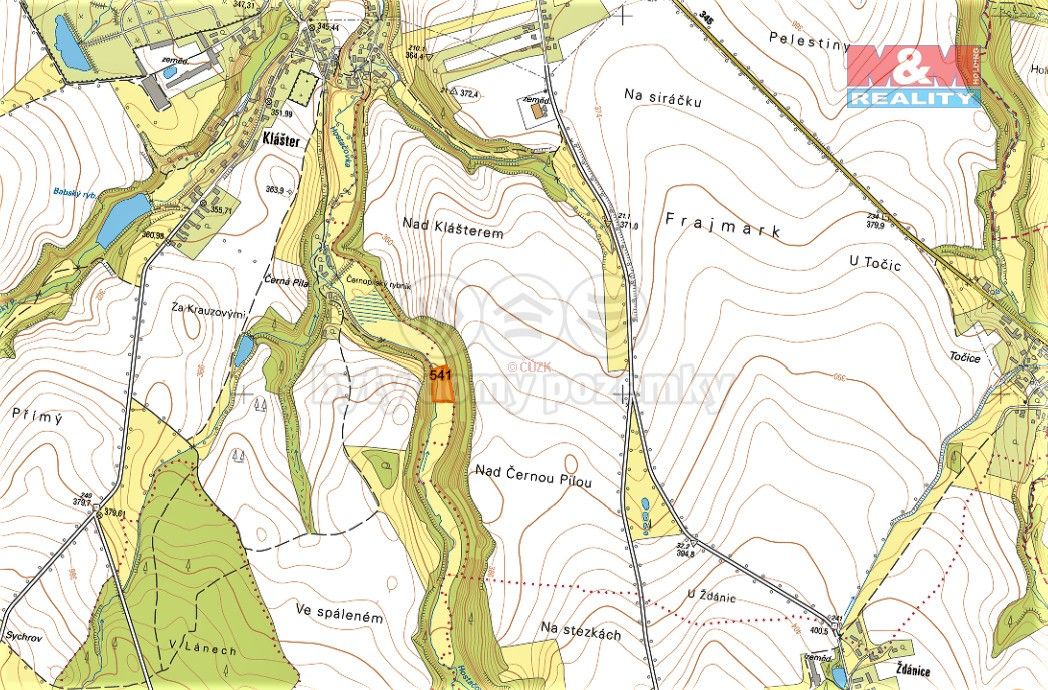 Prodej louka - Vilémov u Golčova Jeníkova, 582 83, 4 169 m²