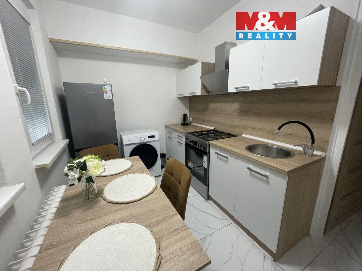 1+1, Denisova, Teplice, 36 m²