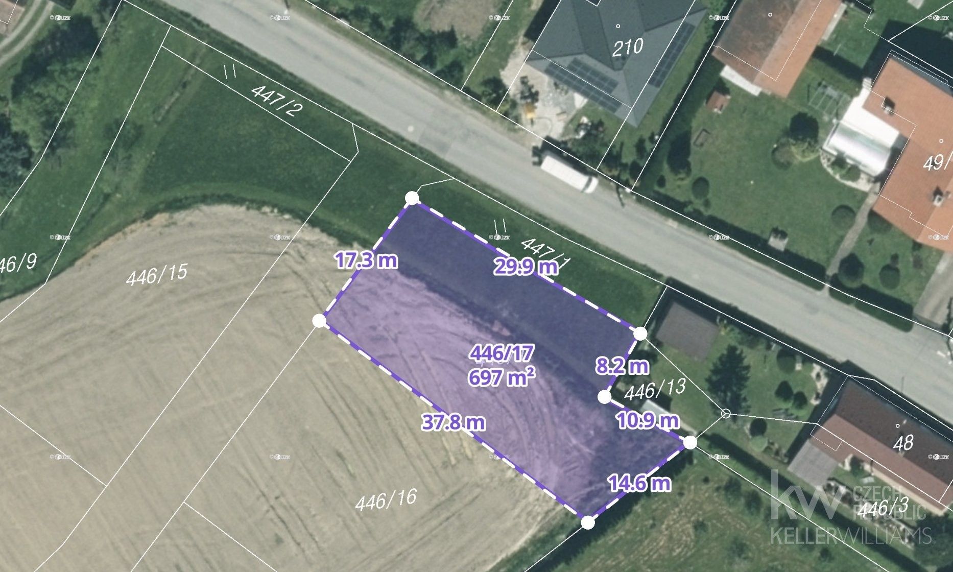 Pozemky pro bydlení, Mokrouše