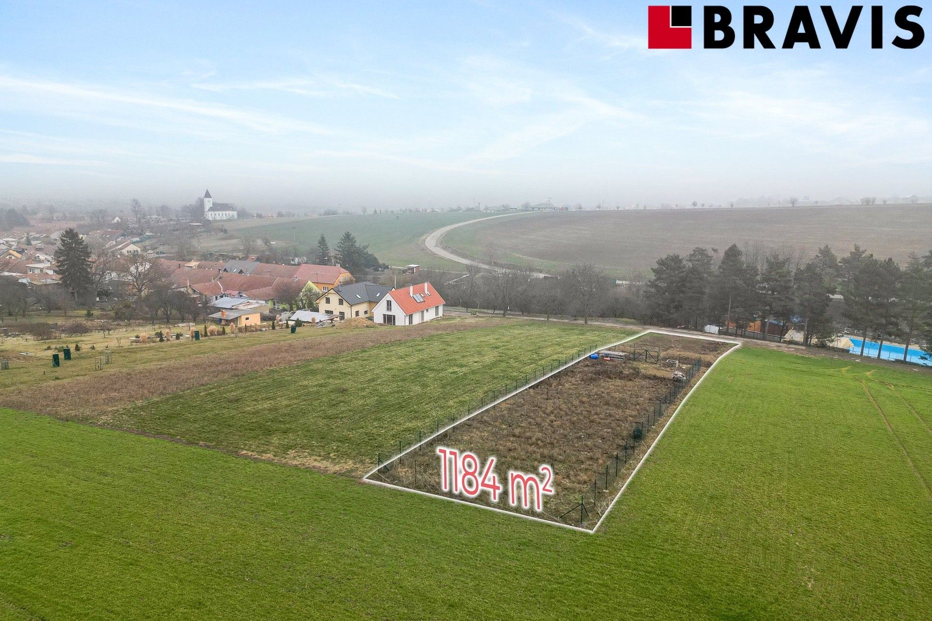 Prodej pozemek pro bydlení - Hodějice, 1 184 m²