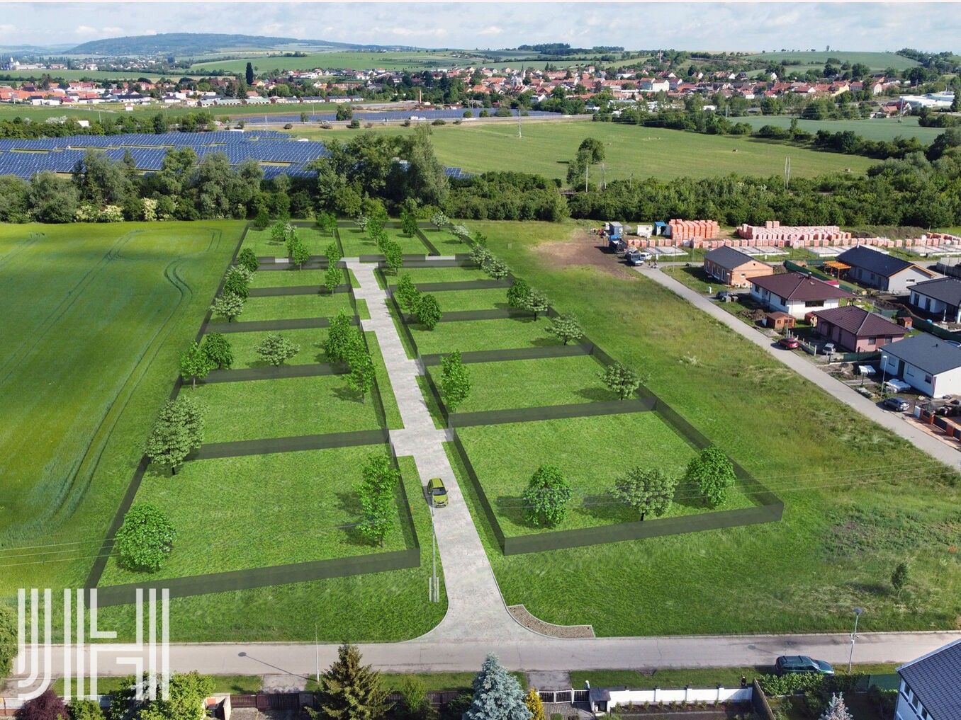 Pozemky pro bydlení, Petra Hapky, Prostějov, 746 m²