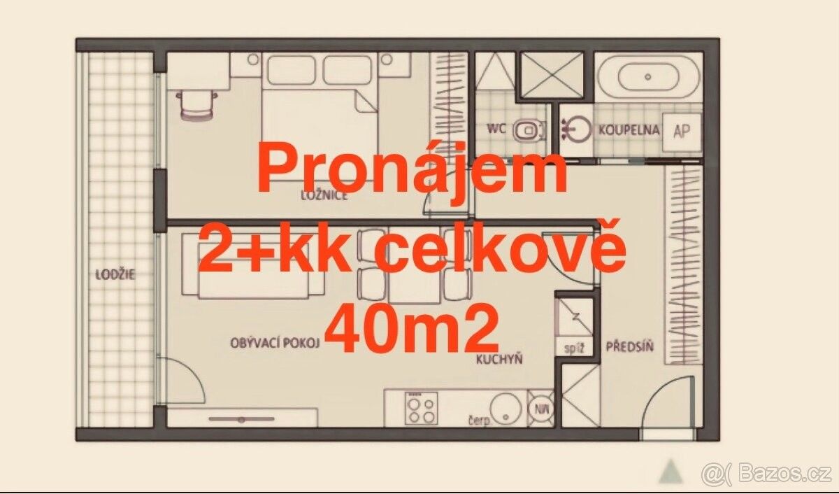 Pronájem byt 2+kk - Lomnice nad Popelkou, 512 51, 40 m²