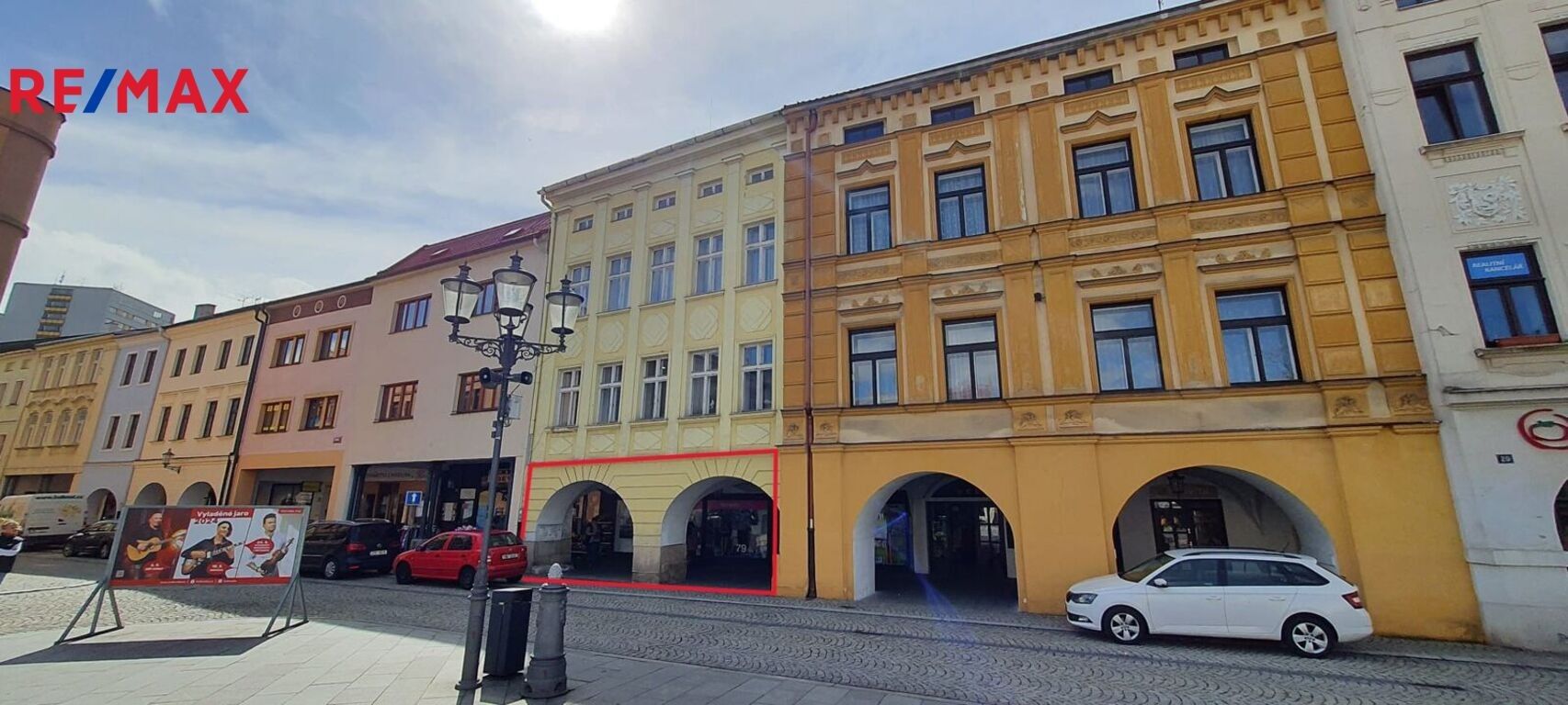 Obchodní prostory, náměstí Svobody, Frýdek-Místek, 120 m²