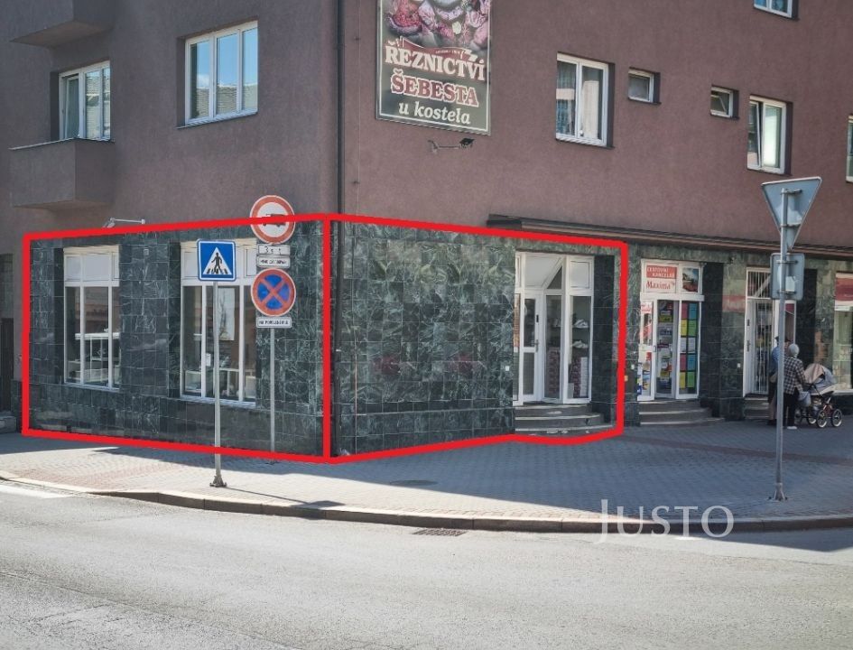 Obchodní prostory, Žižkova, Zábřeh, 55 m²