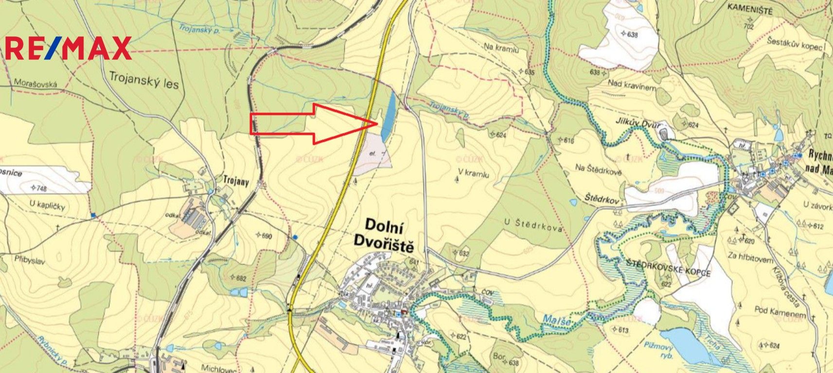 Lesy, Dolní Dvořiště, 15 m²