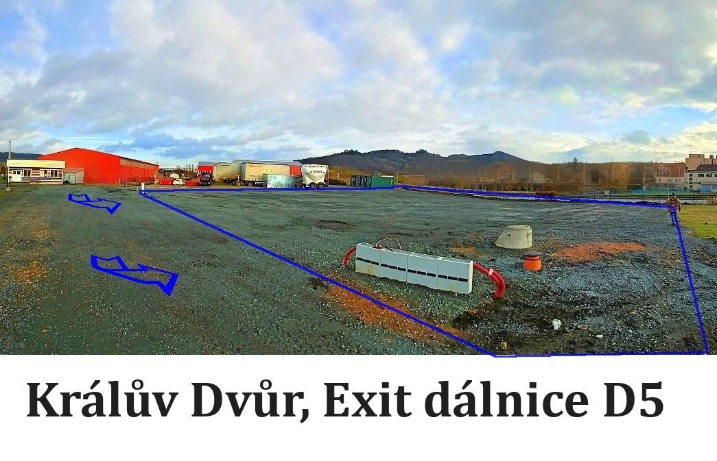 Komerční pozemky, Králův Dvůr, 1 000 m²