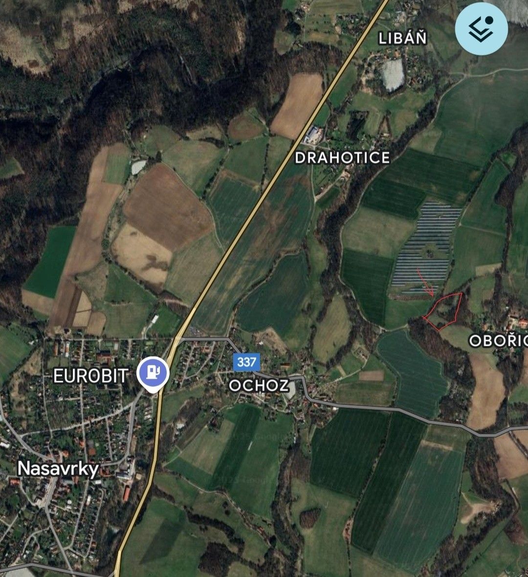 Pozemky pro bydlení, Nasavrky, 538 25